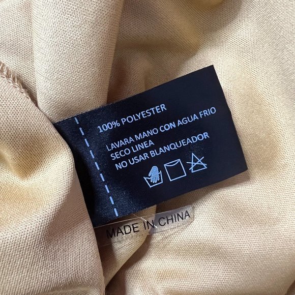 Baltic Børn Bondi Maxi Long Dress Mustard Yellow Bohemian Lace Size S Small - Picture 10 of 12